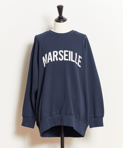 NOELA(ノエラ)の「【WEB限定】オーバーサイズロゴスウェット(スウェット・レディース・チャコールグレー/ネイビー/オフホワイト・フリー)」の22枚目の写真