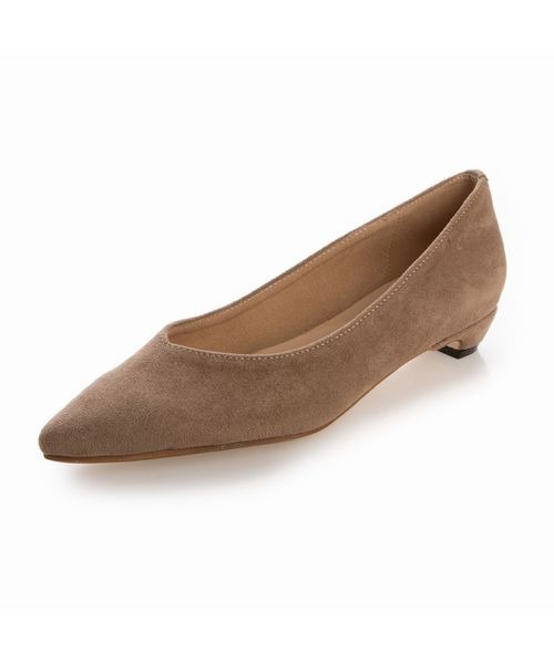 Fin(フィン)の「ポインテッドトゥVカットパンプス【低反発スポンジ入り】(パンプス・レディース・ベージュ/ブラック系その他/グレー/ブラック・23.5cm/22.5cm/24cm/23cm/24.5cm)」の20枚目の写真