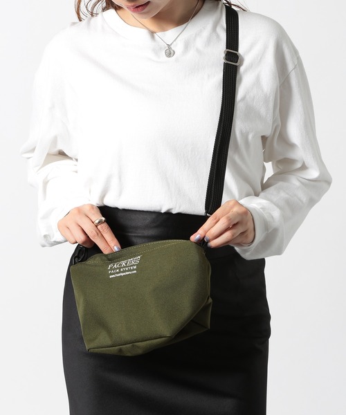 FREDRIK PACKERS(フレドリックパッカーズ)の「【FREDRIK PACKERS】1000D FAM SHOULDER(ショルダーバッグ・メンズ・ブラック/ベージュ/オリーブ/レオパード・FREE)」の6枚目の写真