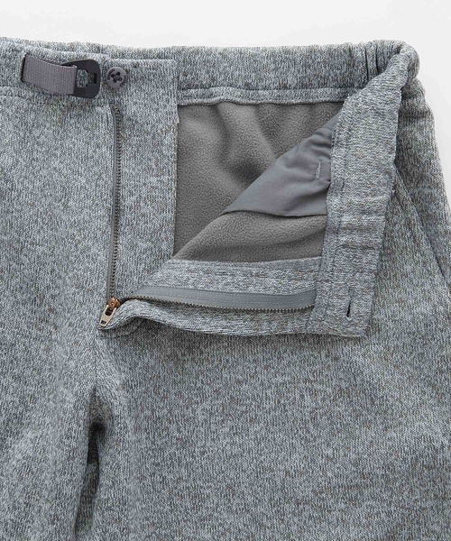 BONDING KNIT FLEECE NARROW RIB PANT｜ボンディングニットフリース