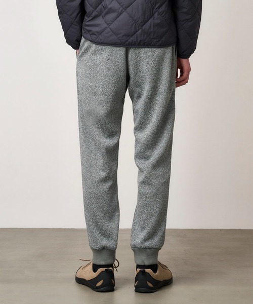 BONDING KNIT FLEECE NARROW RIB PANT｜ボンディングニットフリース