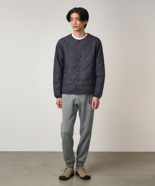 Gramicci（グラミチ）の「BONDING KNIT FLEECE  NARROW RIB PANT｜ボンディングニットフリースナローリブパンツ（その他パンツ・メンズ・チャコールグレー/ヘザーグレー/ブラック/オートミール/グリーン系その他/チャコール・L/XS/M/XL/XXL/S）」の8枚目の写真