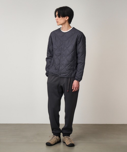 Gramicci（グラミチ）の「BONDING KNIT FLEECE  NARROW RIB PANT｜ボンディングニットフリースナローリブパンツ（その他パンツ・メンズ・チャコールグレー/ヘザーグレー/ブラック/オートミール/グリーン系その他/チャコール・L/XS/M/XL/XXL/S）」の13枚目の写真