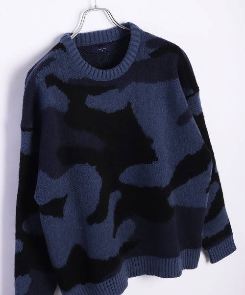 PEARLY GATES 光栓34レオパード柄セーター6/XL 黒 新品タグ付き PEARLY GATES】BOUNCEレオパード柄モックネックニット - メルカリ