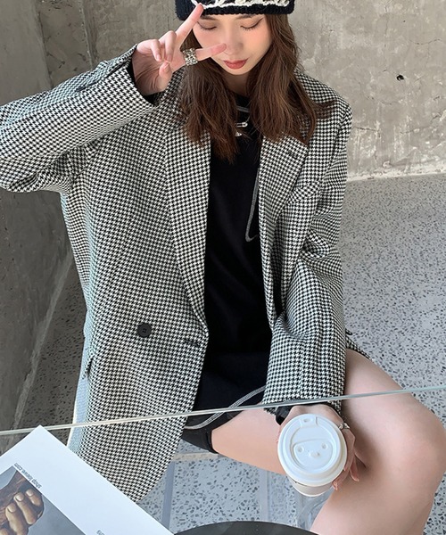 meJane（ミージェーン）の「アウトリンキングオーバーシルエットロングＴ（Tシャツ/カットソー・レディース・ブラック・FREE）」の8枚目の写真