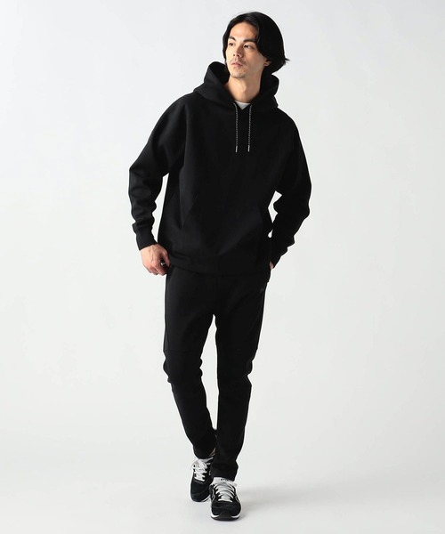 Grand PARK（グランドパーク）の「ライトダンボールテックパーカー（パーカー・メンズ・ブラック/グレー/ネイビー・MEDIUM/LARGE）」の14枚目の写真