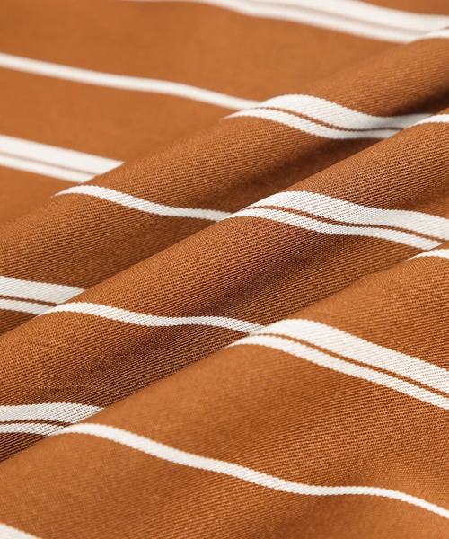 SUGAR BISKET（シュガービスケット）の「ラップデザインストライプワイドパンツ（その他パンツ・レディース・ブラック/ブラウン/カーキ・M/L）」の7枚目の写真