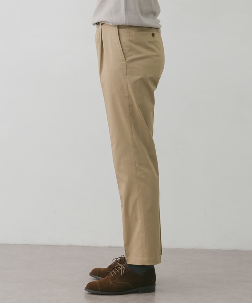 URBAN RESEARCH DOORS(アーバンリサーチドアーズ)の「LIFE STYLE TAILOR ストレッチコットンパンツ(スーツパンツ・メンズ・ベージュ/カーキ・44/46/48/50)」の20枚目の写真