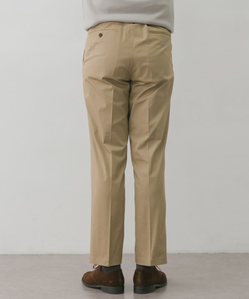 URBAN RESEARCH DOORS(アーバンリサーチドアーズ)の「LIFE STYLE TAILOR ストレッチコットンパンツ(スーツパンツ・メンズ・ベージュ/カーキ・44/46/48/50)」の21枚目の写真