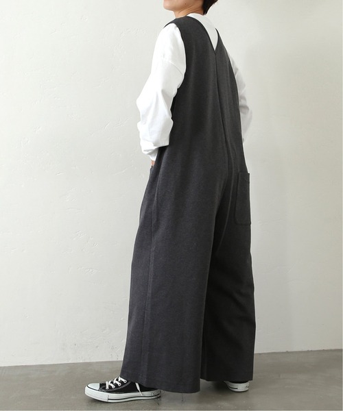 journalstandard　luxeハイテンションポンチサロペット　ブラック JOURNAL STANDARD LUXE（ジャーナルスタンダード ラックス）の「ハイ