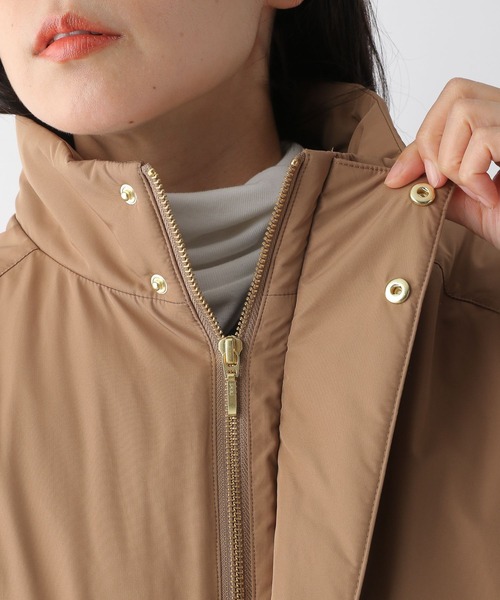 LEPSIM(レプシィム)の「はっ水中綿ベスト 123612(ダウンベスト・レディース・ブラック/ブラウン・FREE)」の17枚目の写真