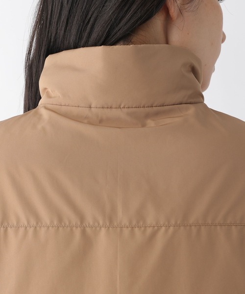 LEPSIM(レプシィム)の「はっ水中綿ベスト 123612(ダウンベスト・レディース・ブラック/ブラウン・FREE)」の20枚目の写真