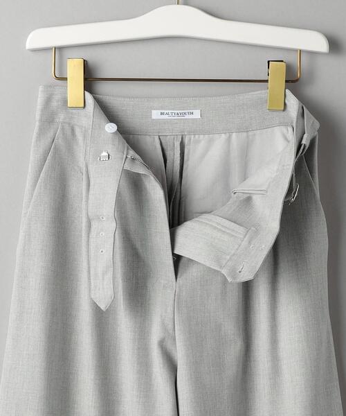 BEAUTY&YOUTH UNITED ARROWS(ビューティーアンドユースユナイテッドアローズ)の「レーヨンポリエステル カーブパンツ 2 -ウォッシャブル-(その他パンツ・レディース・ホワイト/ライトグレー/ブラック・S/M)」の19枚目の写真