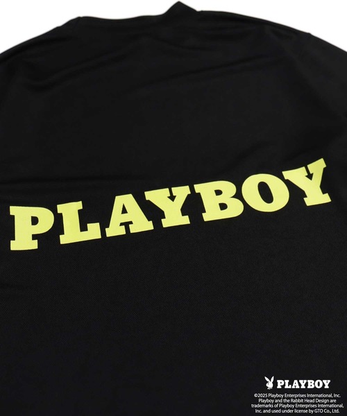 PLAYBOY（プレイボーイ）の「PLAYBOY鹿の子モックネック長袖（Tシャツ/カットソー・メンズ・ブラック/ホワイト/チャコール・M/L/XL）」の21枚目の写真