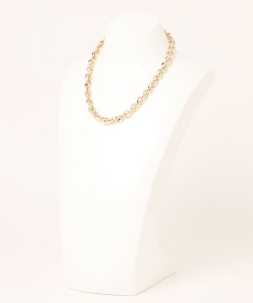 prose verse（プロズヴェール）の「メタルチェーンネックレス（ネックレス・レディース・シルバー/ゴールド・ﾌﾘ-）」の3枚目の写真