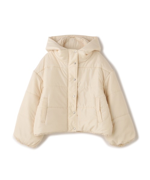 ◆中綿ラウンドヘムショートブルゾン