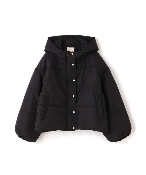 FREE'S MART（フリーズマート）の「◆中綿ラウンドヘムショートブルゾン（ブルゾン・レディース・ブラック/ブルー/ホワイト・SMALL/MEDIUM）」の2枚目の写真