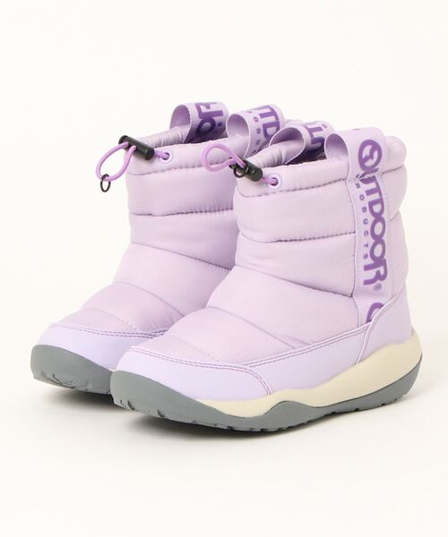 OUTDOOR PRODUCTS（アウトドアプロダクツ）の「OUTDOOR PRODUCTS SHOES/アウトドアプロダクツ/ODW2290（ブーツ・キッズ・ラベンダー/ブラック・23.0cm/24.0cm/22.0cm/21.0cm/20.0cm/25.0cm/19.0cm）」の10枚目の写真