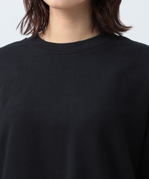 BAYFLOW（ベイフロー）の「裏毛レイヤードプルオーバー（その他トップス・レディース・モカ/ライトブルー/ブラック/オフホワイト/パープル・FREE）」の15枚目の写真