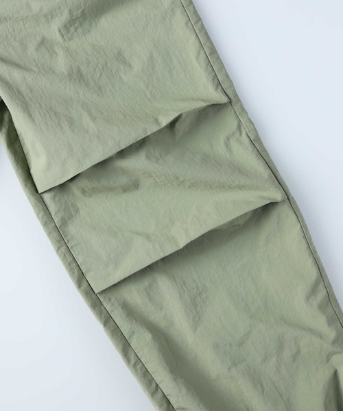 BACK NUMBER(バックナンバー)の「【BACK NUMBER】パラシュートパンツ(カーゴパンツ・レディース・ライトグレー/オレンジ/カーキブラウン・M/L)」の5枚目の写真