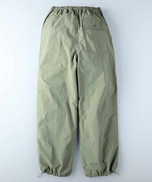 BACK NUMBER(バックナンバー)の「【BACK NUMBER】パラシュートパンツ(カーゴパンツ・レディース・ライトグレー/オレンジ/カーキブラウン・M/L)」の6枚目の写真