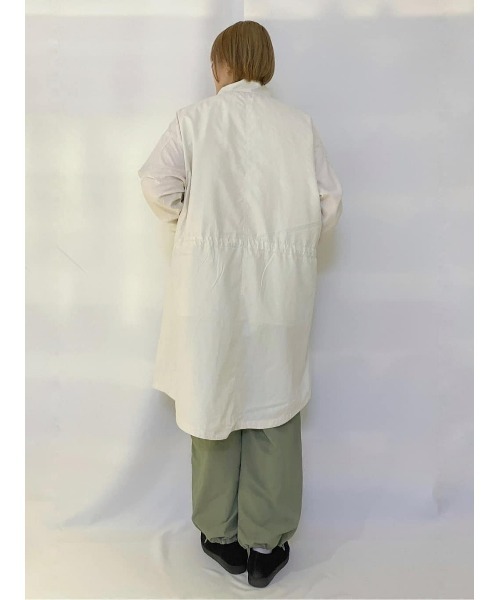 BACK NUMBER(バックナンバー)の「【BACK NUMBER】パラシュートパンツ(カーゴパンツ・レディース・ライトグレー/オレンジ/カーキブラウン・M/L)」の18枚目の写真