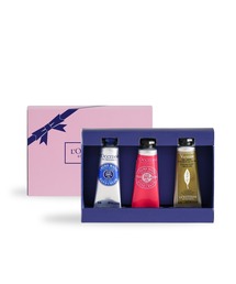 L'OCCITANE（ロクシタン）の「ミニハンドクリームトリオ (シア、ディライトフルローズ、ヴァーベナ)（その他ボディ・ヘアケア・キッズ）」