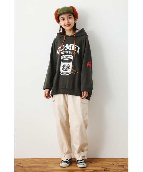 RODEO CROWNS WIDE BOWL（ロデオクラウンズワイドボウル）の「ミリタリ-2way パンツ（カーゴパンツ・レディース・カーキ/アイボリー/ブラック・MEDIUM/SMALL）」の13枚目の写真