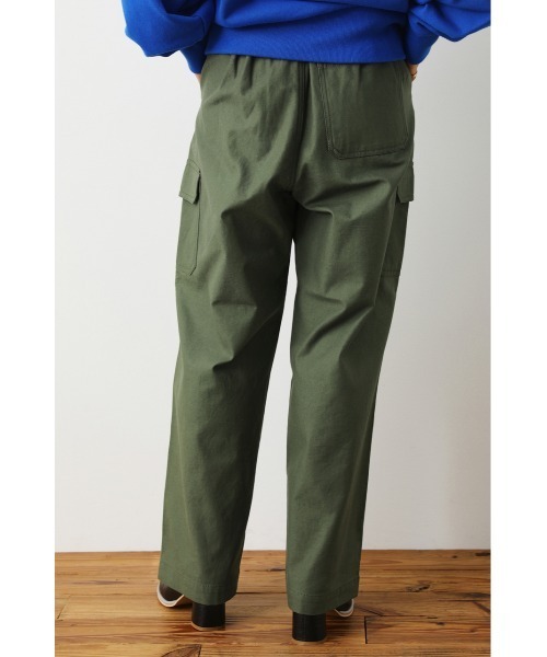 RODEO CROWNS WIDE BOWL（ロデオクラウンズワイドボウル）の「ミリタリ-2way パンツ（カーゴパンツ・レディース・カーキ/アイボリー/ブラック・MEDIUM/SMALL）」の10枚目の写真