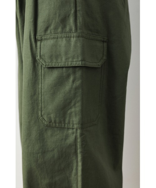 RODEO CROWNS WIDE BOWL（ロデオクラウンズワイドボウル）の「ミリタリ-2way パンツ（カーゴパンツ・レディース・カーキ/アイボリー/ブラック・MEDIUM/SMALL）」の18枚目の写真