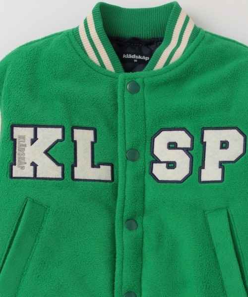 kladskap(クレードスコープ)の「裏キルトフリーススタジャン(ブルゾン・キッズ・ネイビー/グリーン・110cm/90cm/130cm/100cm/120cm)」の9枚目の写真