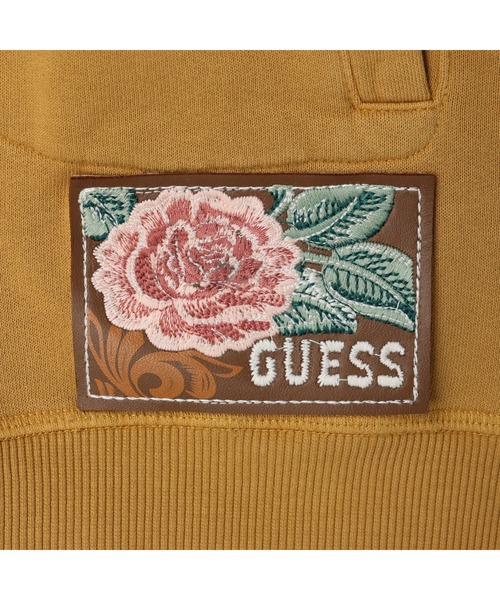 Guess（ゲス）の「Elio Hoodie Fleece（パーカー・メンズ・イエロー/ベージュ・MEDIUM/LARGE/X-LARGE/SMALL）」の10枚目の写真