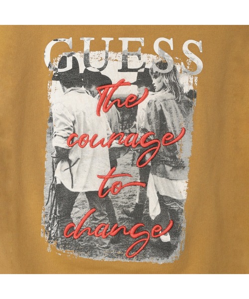 Guess（ゲス）の「Elio Hoodie Fleece（パーカー・メンズ・イエロー/ベージュ・MEDIUM/LARGE/X-LARGE/SMALL）」の11枚目の写真