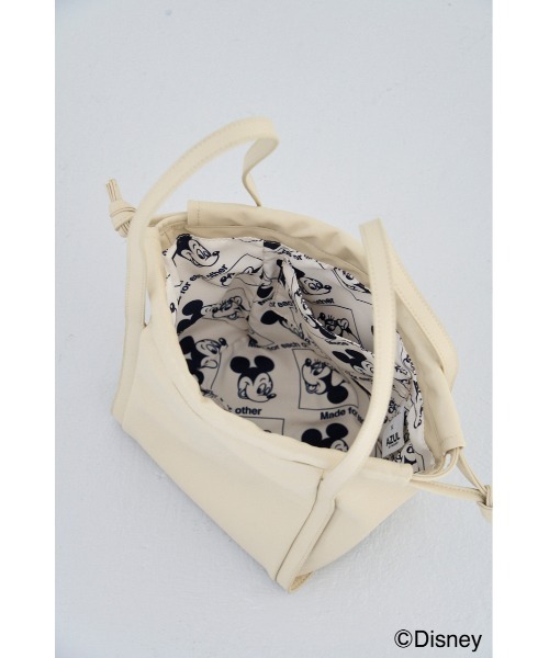 AZUL by moussy(アズールバイマウジー)の「AJUGA.×AZUL POUCH BAG(MICKEY)/AJUGA.×AZUL ポーチバッグ(MICKEY)(ショルダーバッグ・レディース・ベージュ/ブラック・FREE)」の18枚目の写真