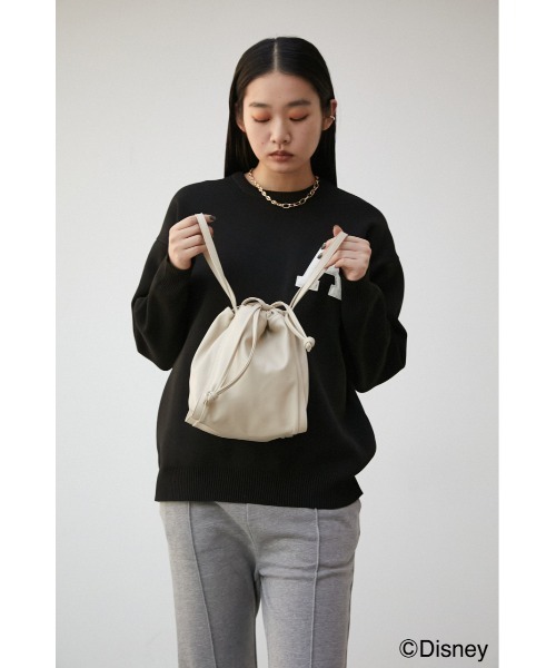 AZUL by moussy(アズールバイマウジー)の「AJUGA.×AZUL POUCH BAG(MICKEY)/AJUGA.×AZUL ポーチバッグ(MICKEY)(ショルダーバッグ・レディース・ベージュ/ブラック・FREE)」の20枚目の写真