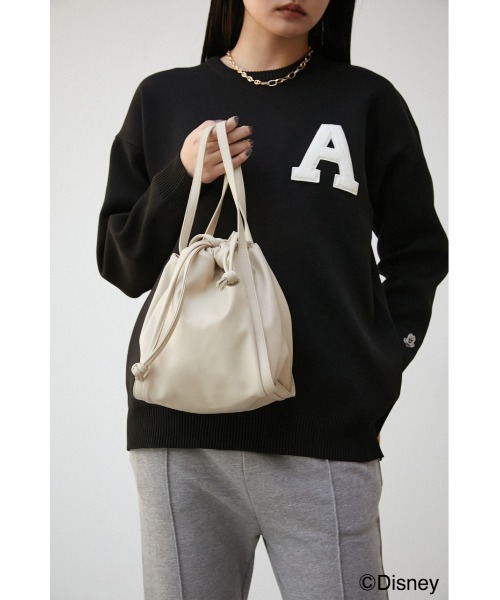 AZUL by moussy(アズールバイマウジー)の「AJUGA.×AZUL POUCH BAG(MICKEY)/AJUGA.×AZUL ポーチバッグ(MICKEY)(ショルダーバッグ・レディース・ベージュ/ブラック・FREE)」の21枚目の写真