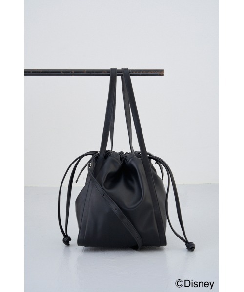 AZUL by moussy(アズールバイマウジー)の「AJUGA.×AZUL POUCH BAG(MICKEY)/AJUGA.×AZUL ポーチバッグ(MICKEY)(ショルダーバッグ・レディース・ベージュ/ブラック・FREE)」の4枚目の写真