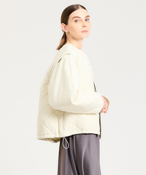 PaDD(パッド)の「PaDD / 2WAYブルゾン(ブルゾン・レディース・アイボリー/ブラック・SMALL/MEDIUM)」の22枚目の写真