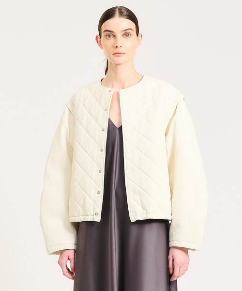 PaDD(パッド)の「PaDD / 2WAYブルゾン(ブルゾン・レディース・アイボリー/ブラック・SMALL/MEDIUM)」の12枚目の写真
