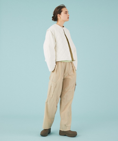 PaDD(パッド)の「PaDD / 2WAYブルゾン(ブルゾン・レディース・アイボリー/ブラック・SMALL/MEDIUM)」の10枚目の写真