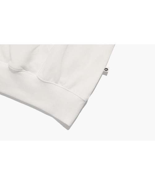 ISTKUNST（イストクンスト）の「A'GEM/9 × .kom『ISTKUNST/イストクンスト』BEAR&SMILEY HOODIE/ベアスマイル プルオーバーパーカー（パーカー・レディース・チャコールグレー/ライトグレー/ホワイト・M/L）」の10枚目の写真