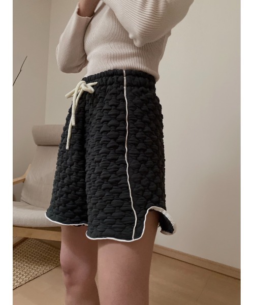 AMAIL（アマイル）の「Great up short pants（その他パンツ・レディース・ホワイト/ブラック・FREE）」の16枚目の写真