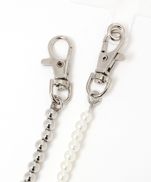 GLOBAL WORK（グローバルワーク）の「パールスマホショルダー/190914（スマホグッズ・レディース・ホワイト系その他3/その他1/ホワイト系その他2/ホワイト系その他4/ホワイト系その他7/その他/その他6/ホワイト・FREE）」の11枚目の写真