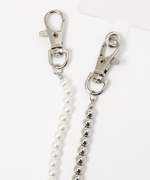 GLOBAL WORK（グローバルワーク）の「パールスマホショルダー/190914（スマホグッズ・レディース・ホワイト系その他3/その他1/ホワイト系その他2/ホワイト系その他4/ホワイト系その他7/その他/その他6/ホワイト・FREE）」の14枚目の写真