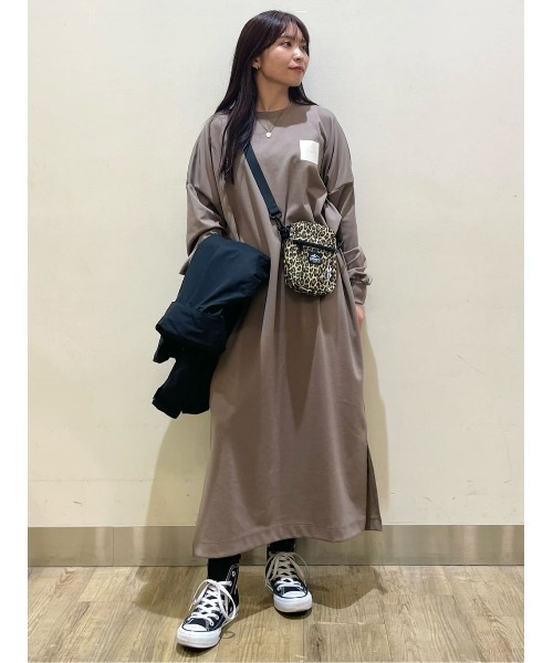 CAMP7（キャンプセブン）の「【CAMP7】バックプリントワンピース