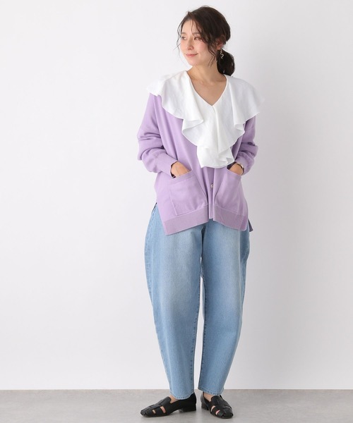 moshi様 LEPSIM（レプシィム）の「フリルキャンディスリーブブラウス