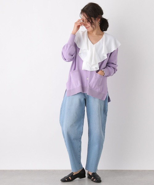 LEPSIM（レプシィム）の「フリルキャンディスリーブブラウス　185909（シャツ/ブラウス・レディース・オフホワイト/ライトブルー/ブラック・FREE）」の17枚目の写真