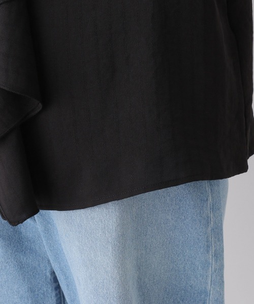 LEPSIM（レプシィム）の「フリルキャンディスリーブブラウス