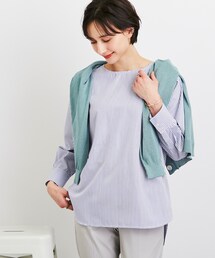 SHOO・LA・RUE | 【シンプルながらもワンテクデザイン】シャツトップス(シャツ/ブラウス)