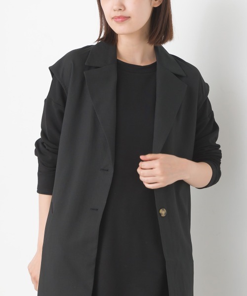OMNES（オムネス）の「テーラードロングジレ（ベスト）」 - WEAR